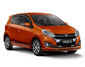 Daihatsu Ayla I (B100) Facelift