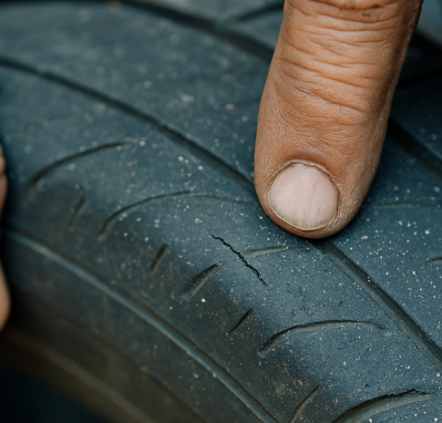Тріщини на шинах