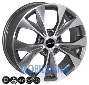 Диски на авто Zorat wheels BK606 R17 W7 PCD 5/114.3 DIA67,1 ET45