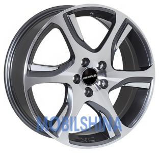 Диски DIA58,1 Jh H491 R18 W7.5 PCD 5/108 DIA63,4 ET55