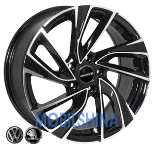Диски на авто Zorat wheels BK5772 R17 W7.5 PCD 5/112 DIA57,1 ET45