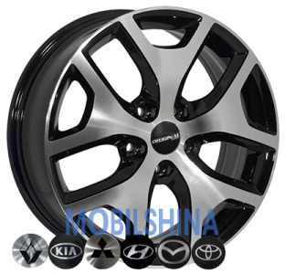 Диски на авто Zf FE137 R17 W6.5 PCD 5/114.3 DIA67,1 ET40