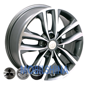 Диски на авто Zorat wheels BK846 R17 W7 PCD 5/115 DIA70,2 ET40