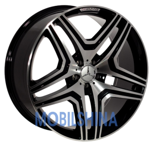 Диски на авто Zorat wheels BK5925 R17 W8 PCD 5/112 DIA66,6 ET35