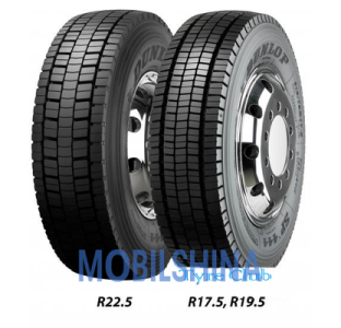 Вантажні всесезонні шини 245/70 R19.5 Dunlop SP 444 (ведущая) 245/70 R19.5 136/134M