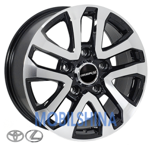 Диски на авто Zorat wheels BK5118 R20 W8.5 PCD 5/150 DIA110,2 ET45