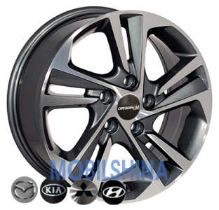 Диски на авто Zorat wheels BK5210 R16 W6.5 PCD 5/114.3 DIA67,1 ET45