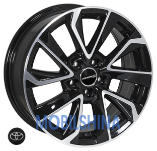 Диски на авто Zorat wheels BK5463 R16 W6.5 PCD 5/100 DIA54,1 ET39