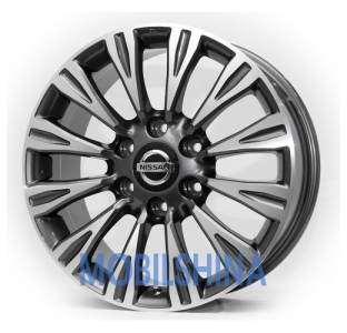 Легкосплавні диски Replica Nissan (RB02) R17 W8 PCD 6/139.7 DIA110,1 ET10
