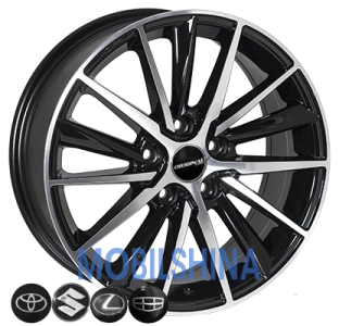 Диски на авто Zorat wheels BK5809 R17 W7 PCD 5/114.3 DIA60,1 ET40