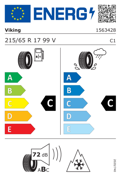 Viking WinTech NewGen 215/65 R17 99V Eurolabel