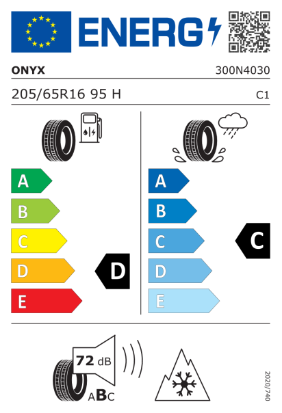 Onyx NY-W705 205/65 R16 95H Eurolabel