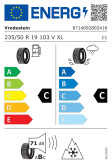 Vredestein Wintrac Pro+ 235/50 R19 103V XL Eurolabel
