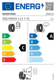 Goodyear Eagle F1 Asymmetric 6 285/45 R20 112Y XL Eurolabel